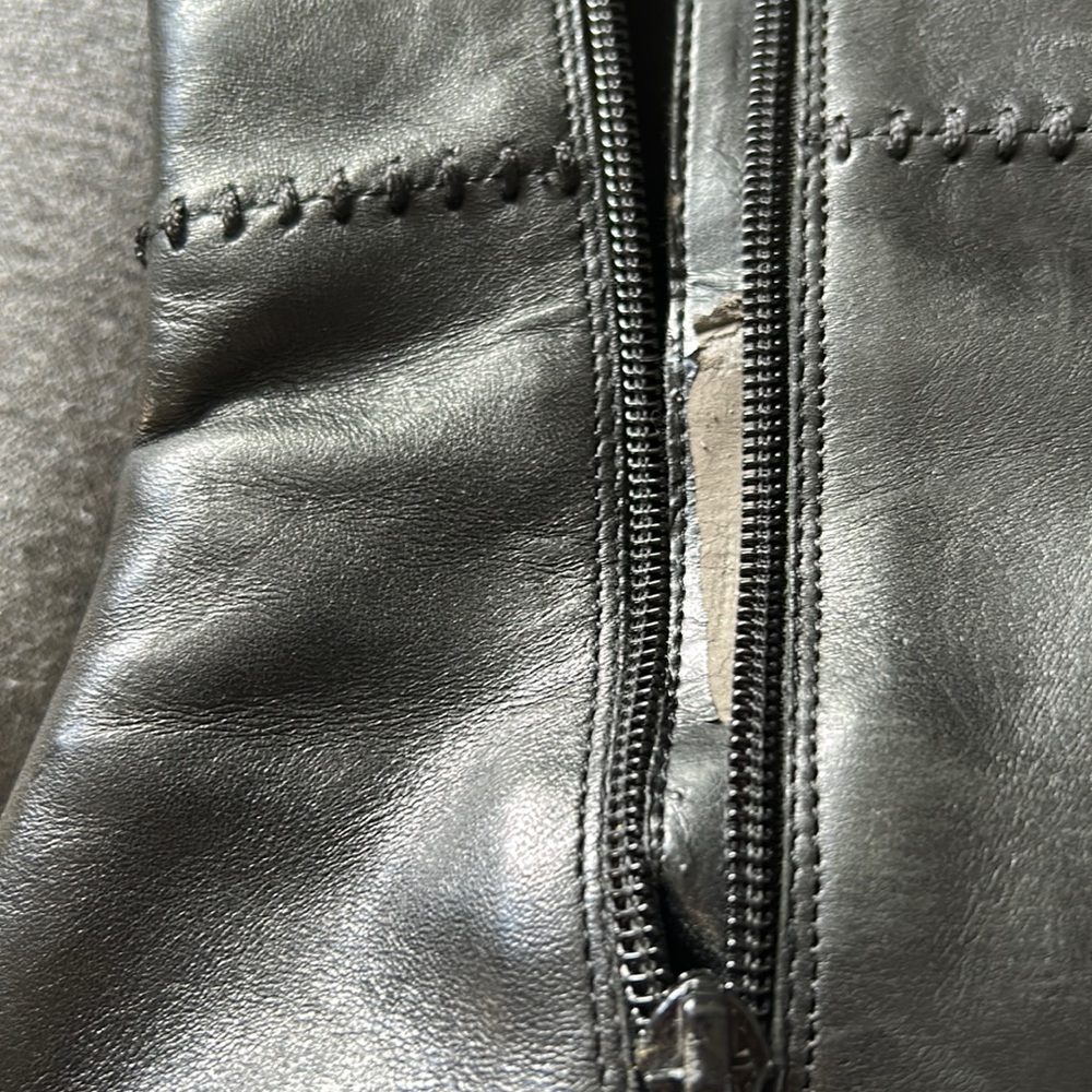 Patchwork Black Boots - image 4